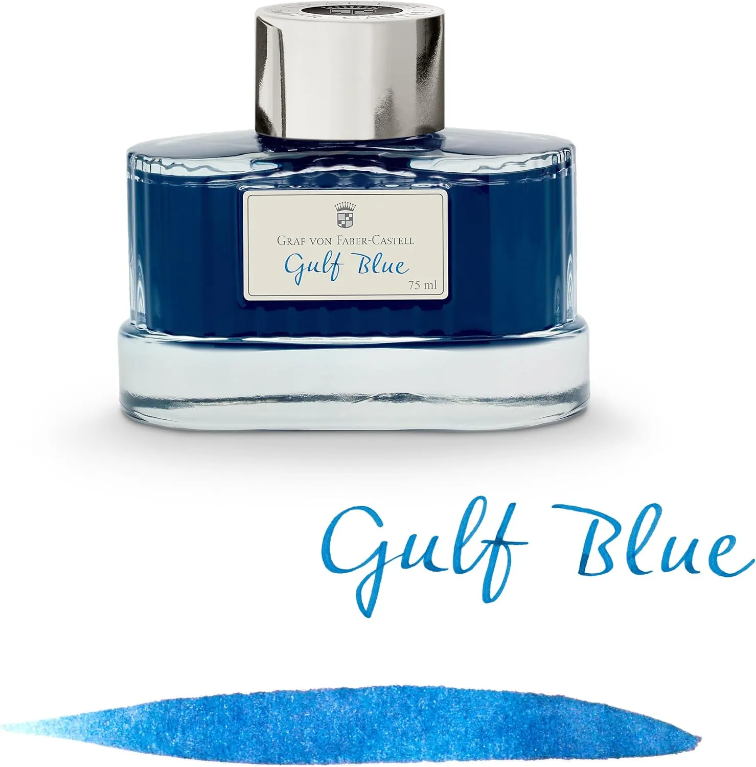 Graf von Faber-Castell Ink Bottle Gulf Blue 75ml,141018