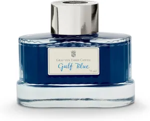 Graf von Faber-Castell Ink Bottle Gulf Blue 75ml,141018