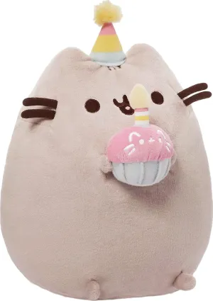 GUND Pusheen Snackables Ice Cream Plush Stuffed Animal Cat, 9.5"
