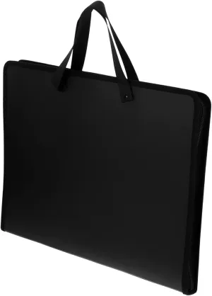 Handheld File Bag Portable Document Portfolio for Artwork Lightweight Exam Paper Pouch for Students and Artists Convenient Sketch Storage