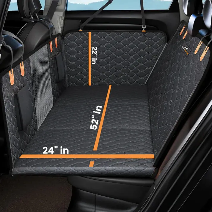Hard Bottom Dog Car Seat Protector