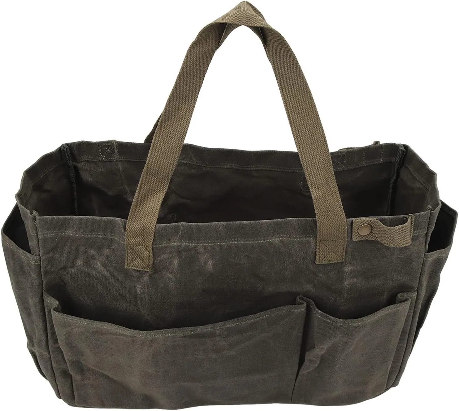 Hardware Tool Bag, Multiple Compartments Tool Bag for Camping Barbecue Picnic with Handle OD Green