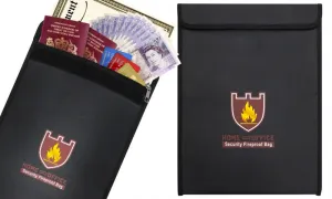Haven Coated Fireproof Document Bag