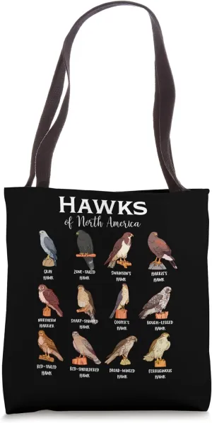 Hawks of North America Tote Bag