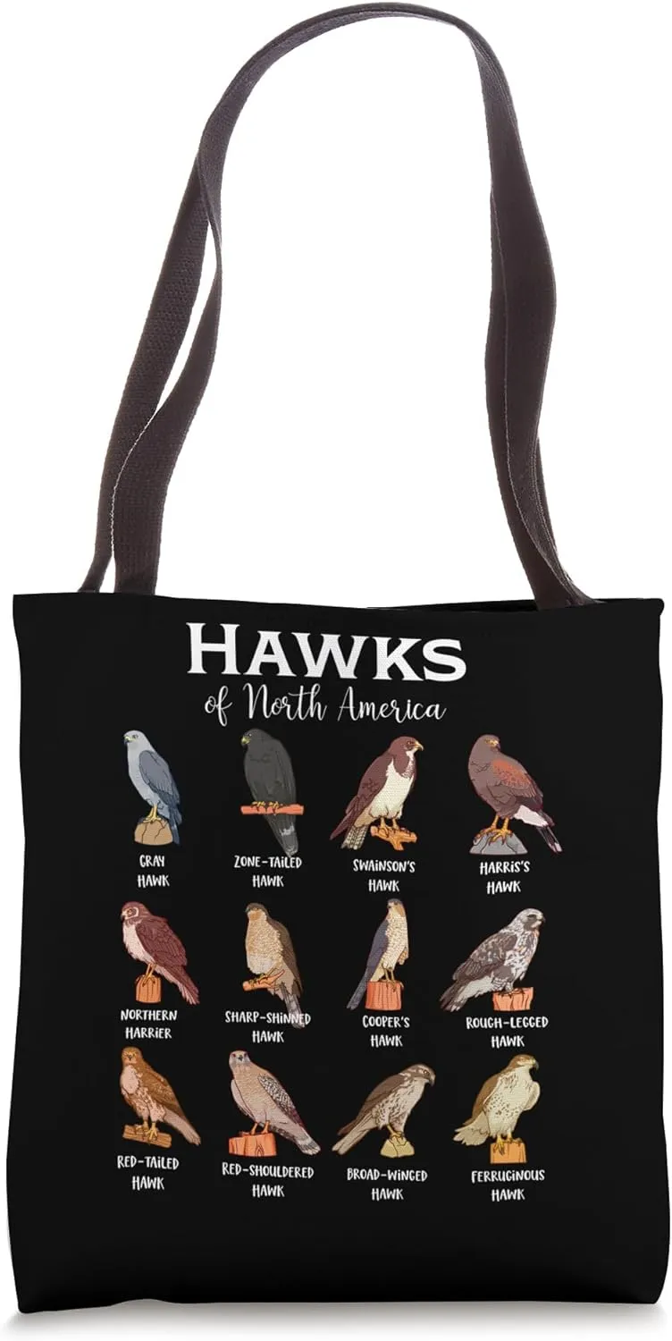 Hawks of North America Tote Bag