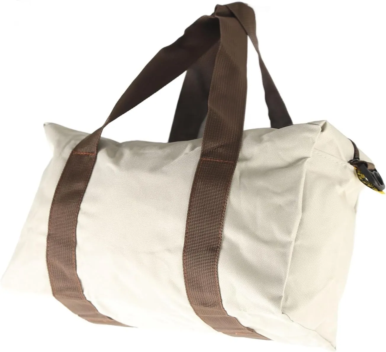Heavy Canvas Wide Mouth Tool Bag Scratch High Bearing Capacity Handbag for Automatic Repair Woodworking Technicians Gray (40.6cm / 16in)