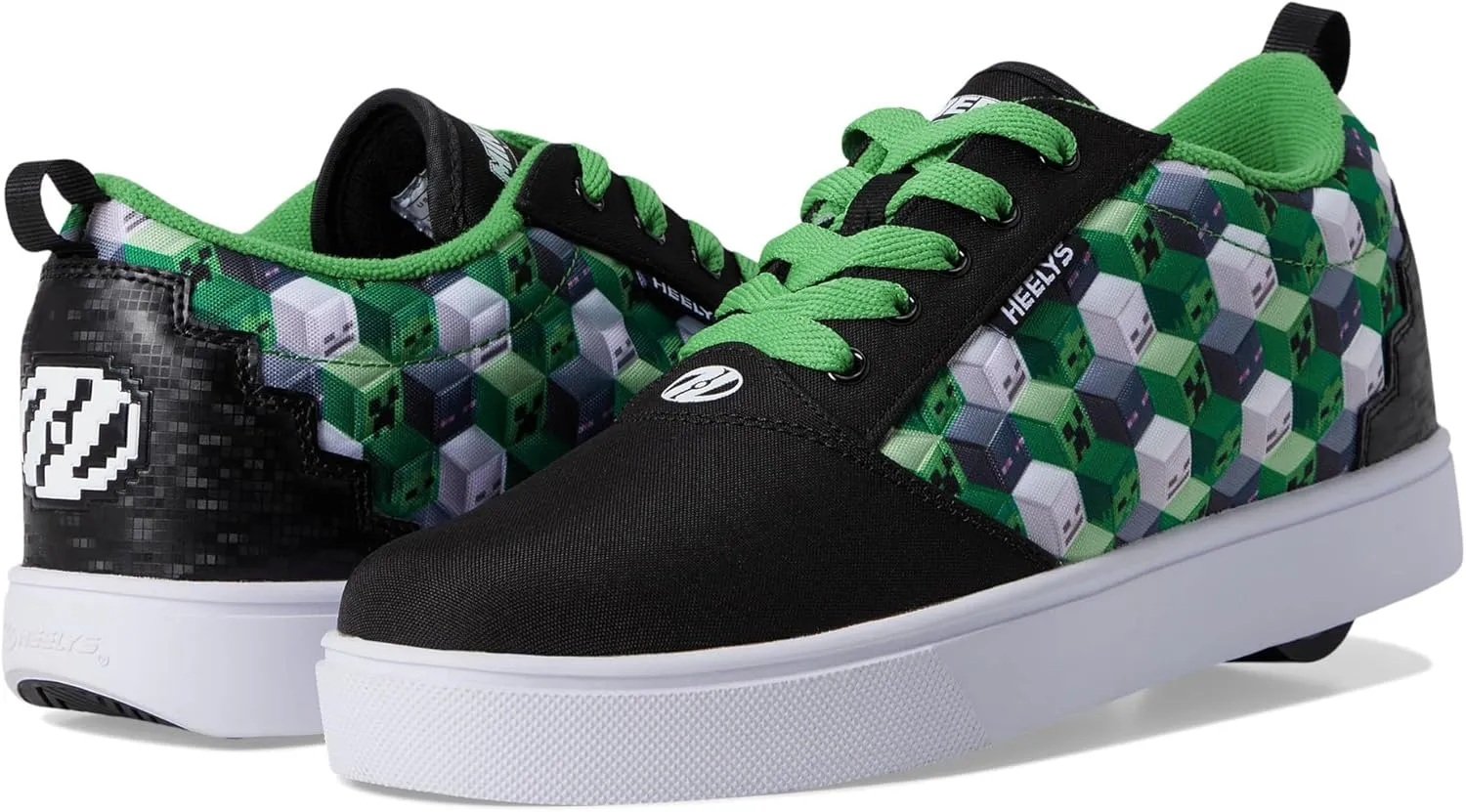 HEELYS Men's Minecraft Pro 20 Wheeled Heel Shoe