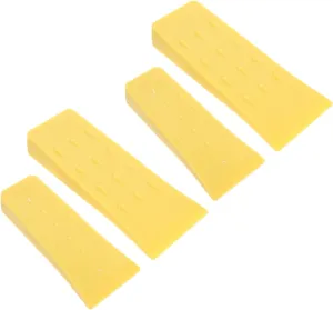 HEMOTON 6'' 8'' Plastic Logging Tree Cutting Felling Wedges Chainsaw Tools 4 Pack