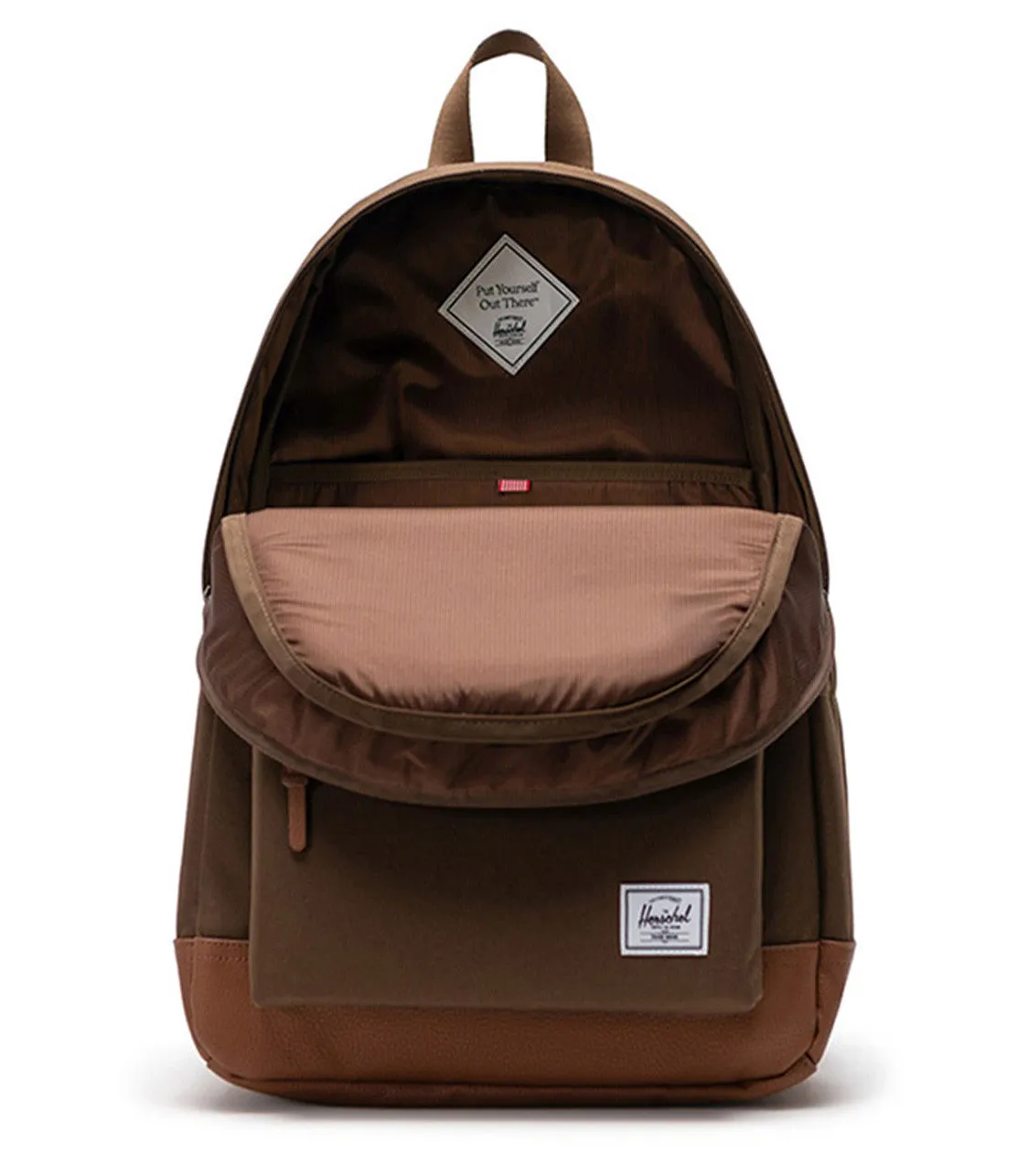 Herschel Heritage Dark Earth/ Tan Backpack