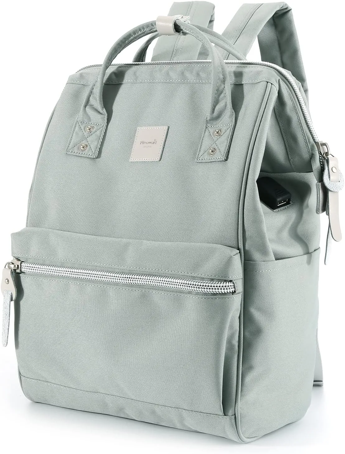 himawari Laptop Backpack for Women&Men Travel Backpack With USB Charging Port Large Business Bag Water Resistant for College, Computer, Doctor (1881-QC)