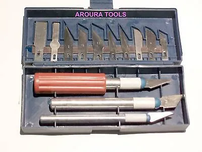 HOBBY OR CRAFT KNIFE KIT 13pcs - NEW