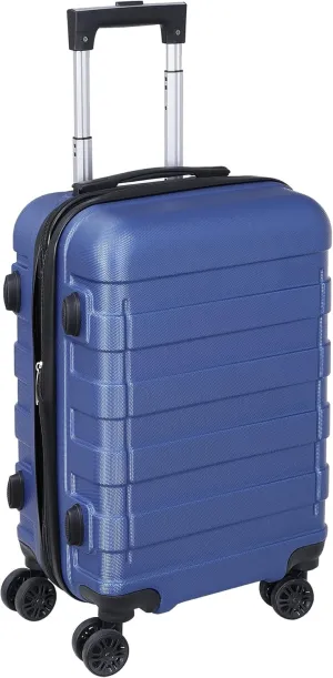 HomGarden 21 Inch Hardside Expandable Carry on Luggage, Travel Suitcases with Wheels and Lock (Navy)