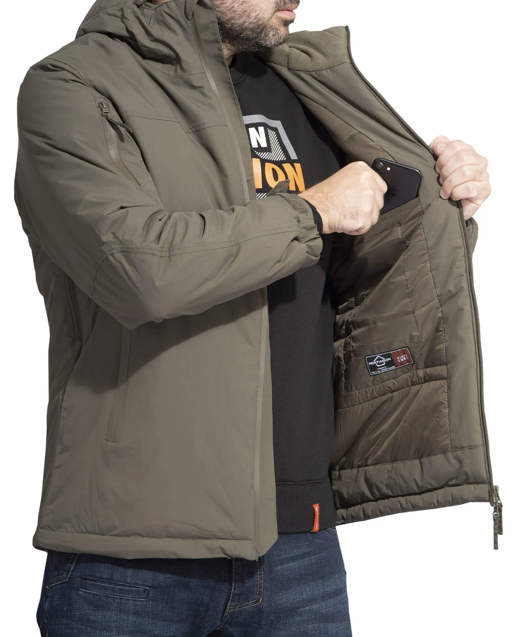 Hoplite Parka Black