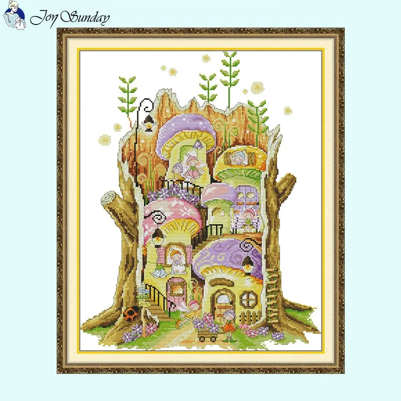 House of Fairies - Cross Stitch Kits For Adults