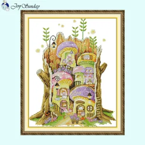 House of Fairies - Cross Stitch Kits For Adults