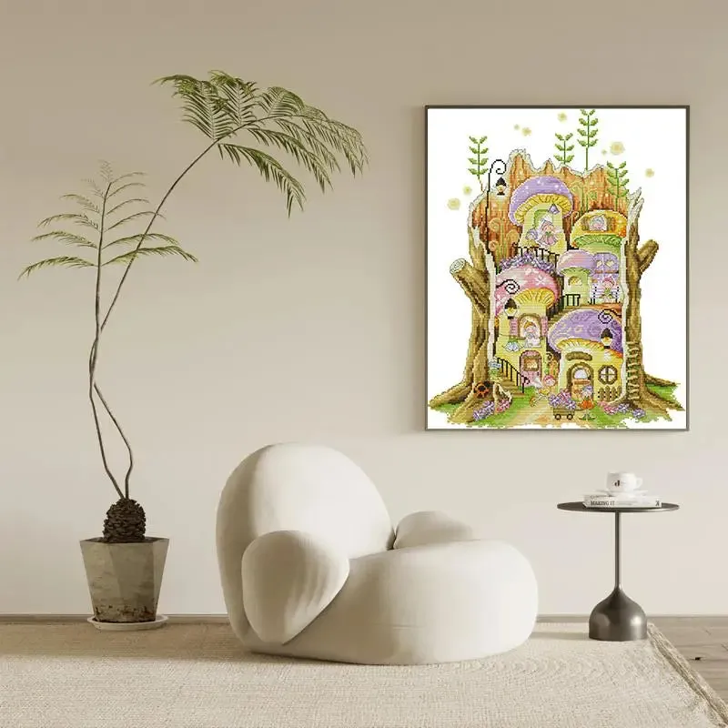House of Fairies - Cross Stitch Kits For Adults