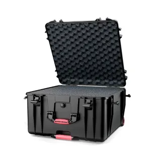 HPRC 4600W - Wheeled Hard Case with Cubed Foam (Black)