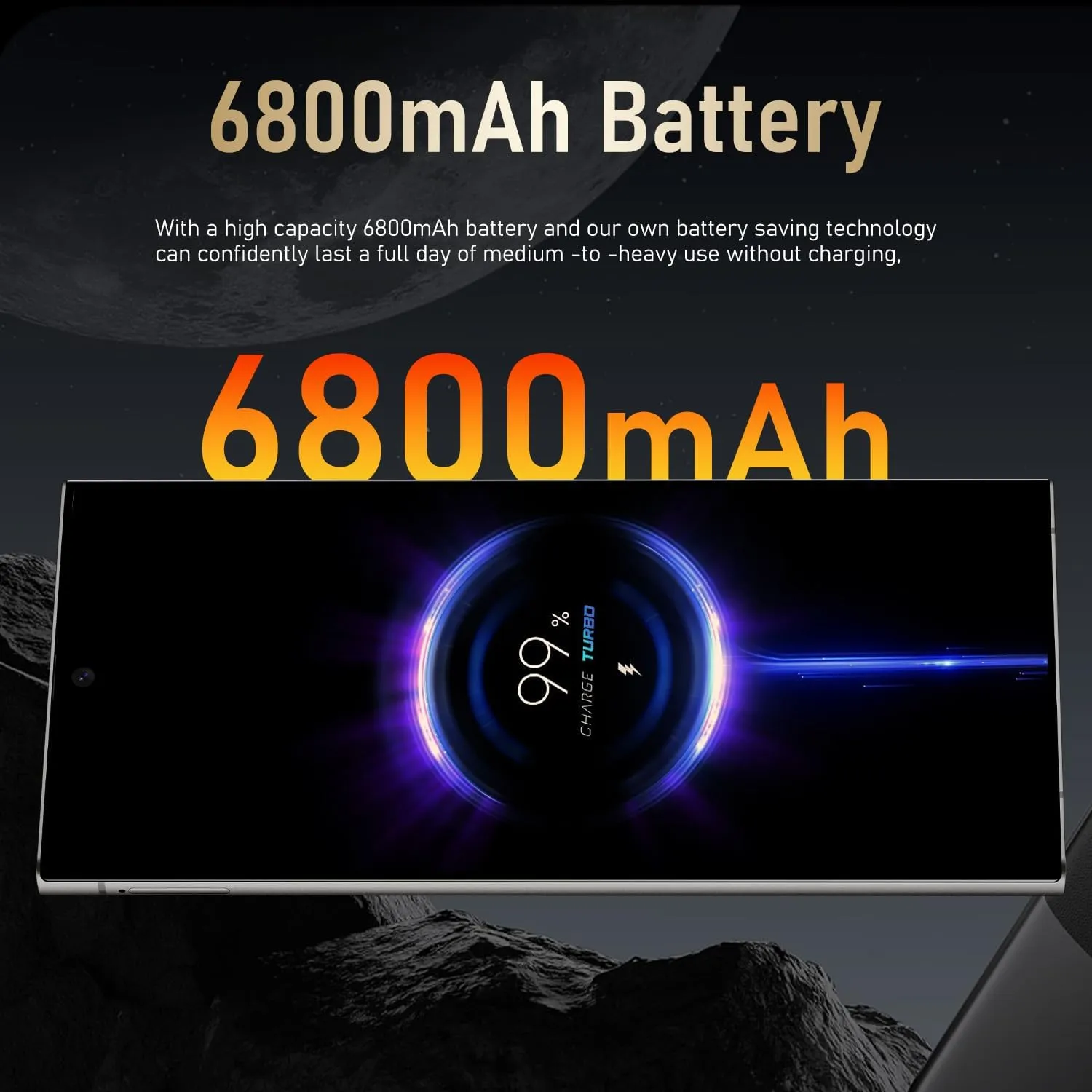 I24 Ultra Unlocked Smartphone,6GB 256GB Built in Pen with128GB Memory Card Cell Phone Android 13, 6.8" HD Screen Unlocked Cell Phone, 6800mAh, 48MP 108MP Dual Camera/Fingerprint Lock (Black)