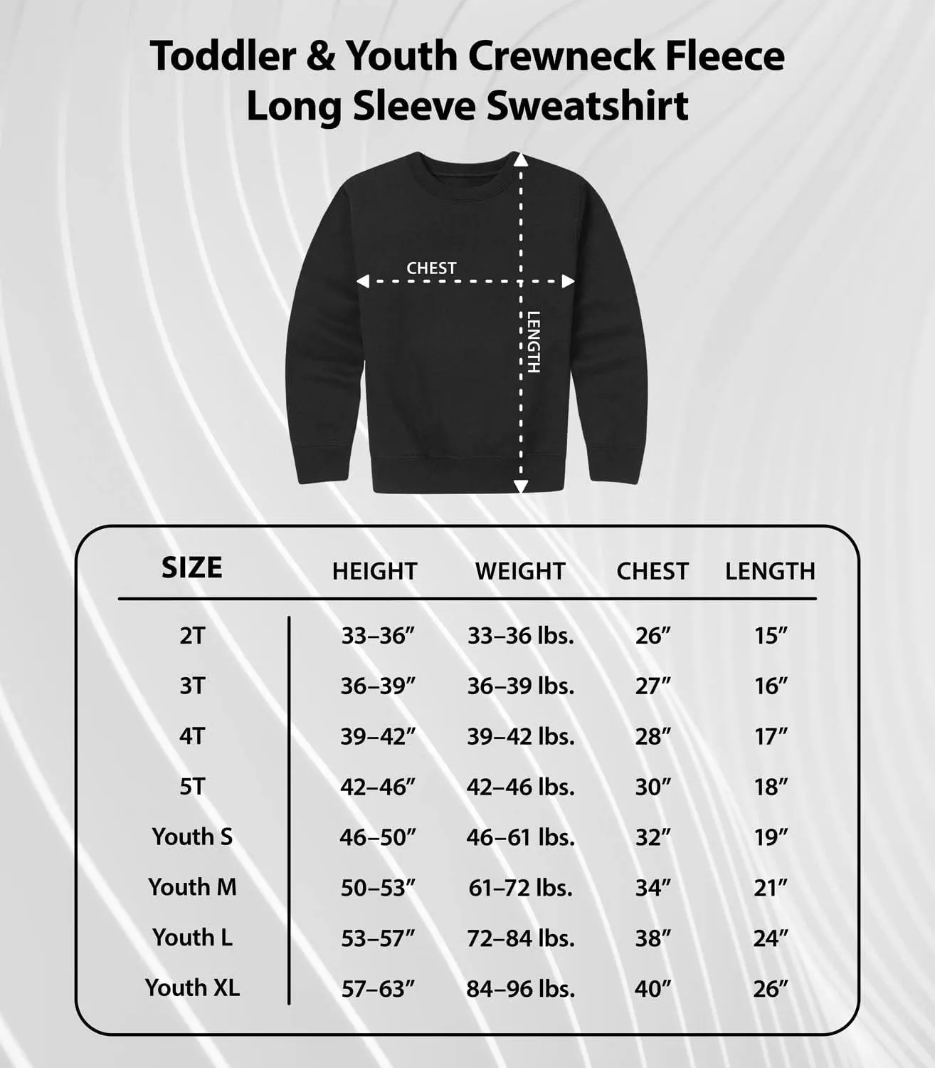 Instant Message - Cat Present - Toddler & Youth Crewneck Fleece Sweatshirt