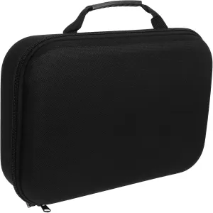 iplusmile Toolkit Bag Oxford Cloth Tool Bag Portable Tool Storage Box with Handle Tool Zipper Pouch Large Capacity for Electric Grinder Drill Pliers Wrench Screwdriver Black
