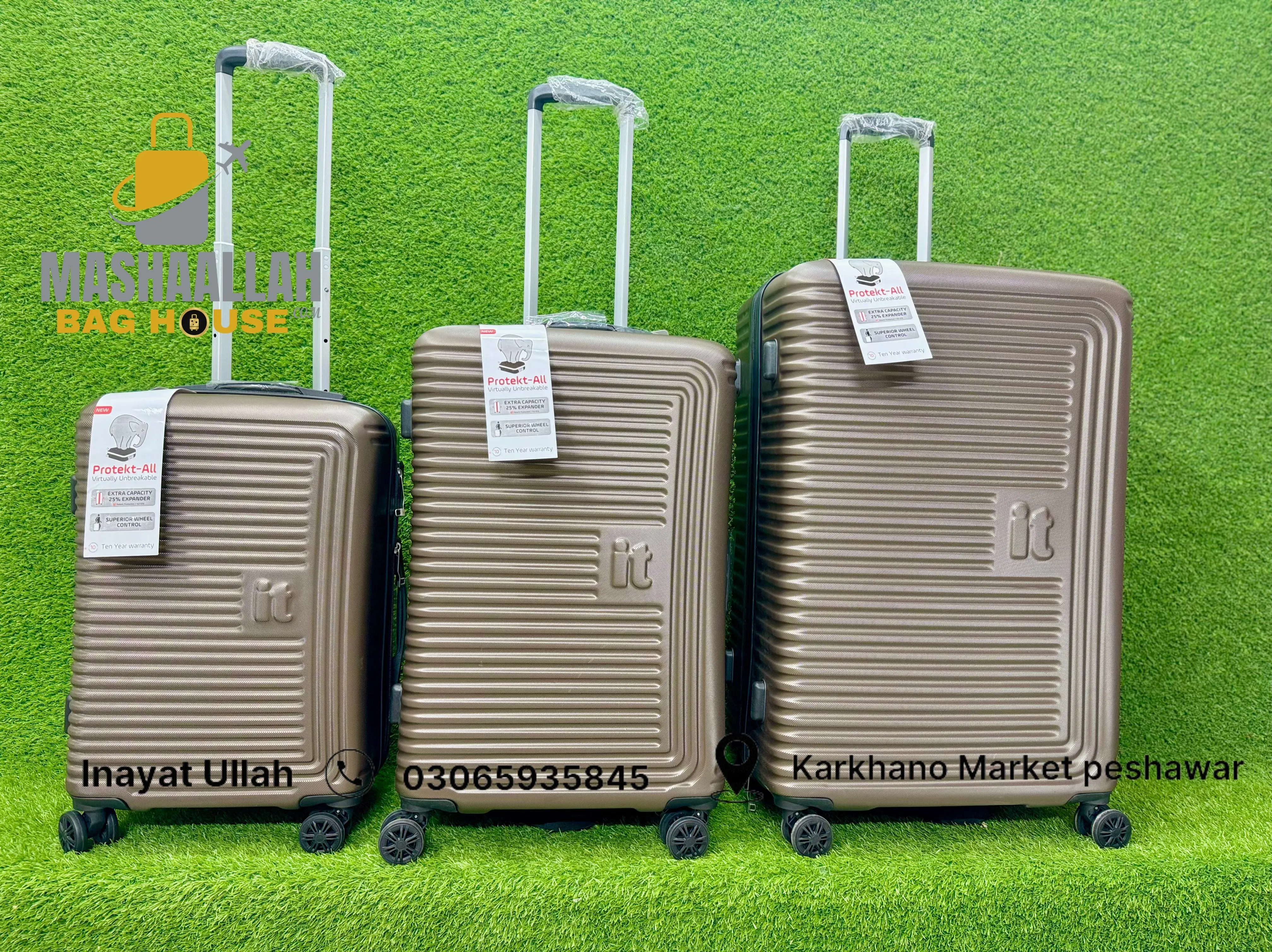 It Hardside 3 Pics Luggage Set