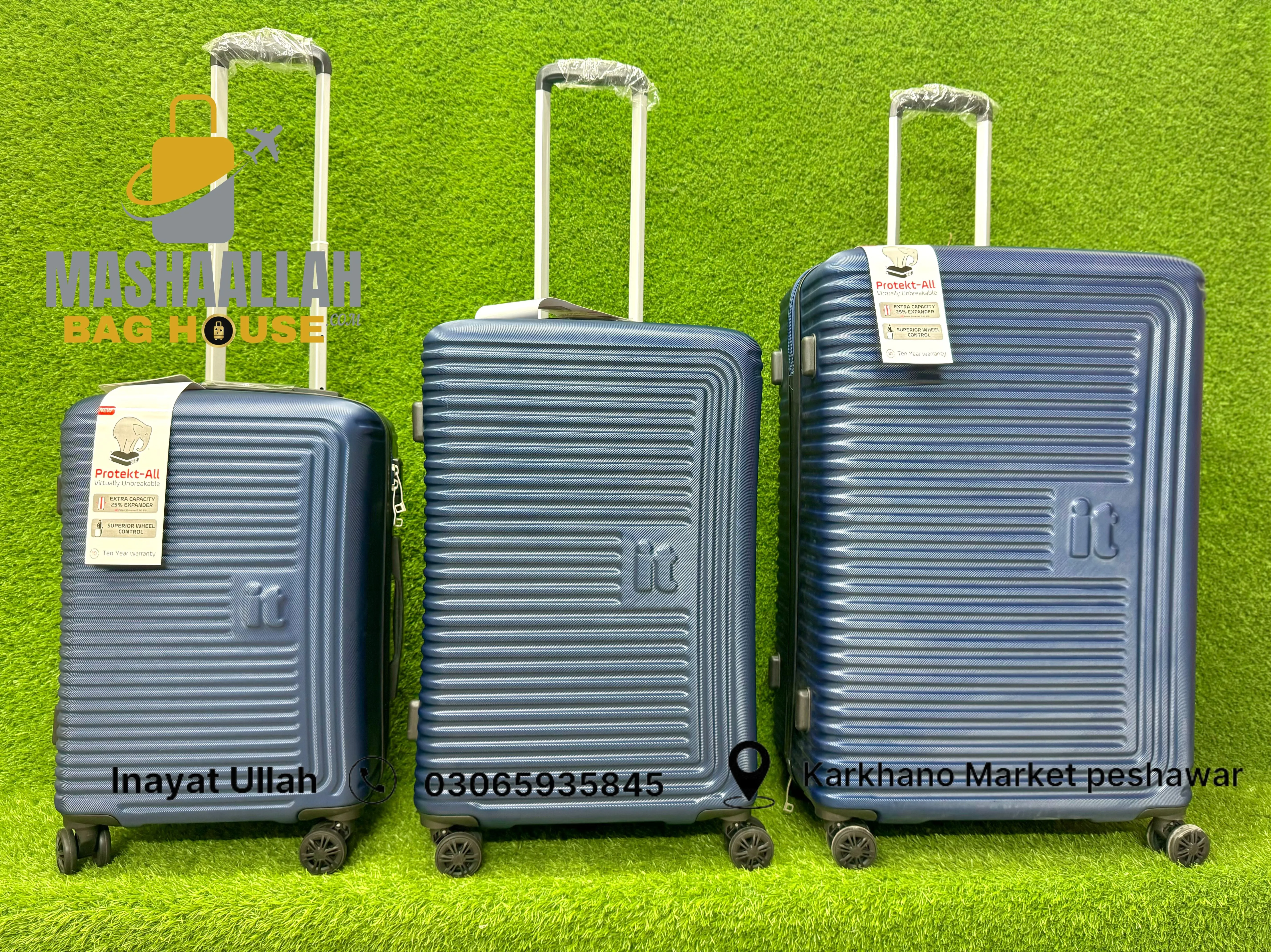 It Hardside 3 Pics Luggage Set