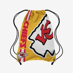 Kansas City Chiefs Yellow Alternate Color Big Logo Drawstring Backpack