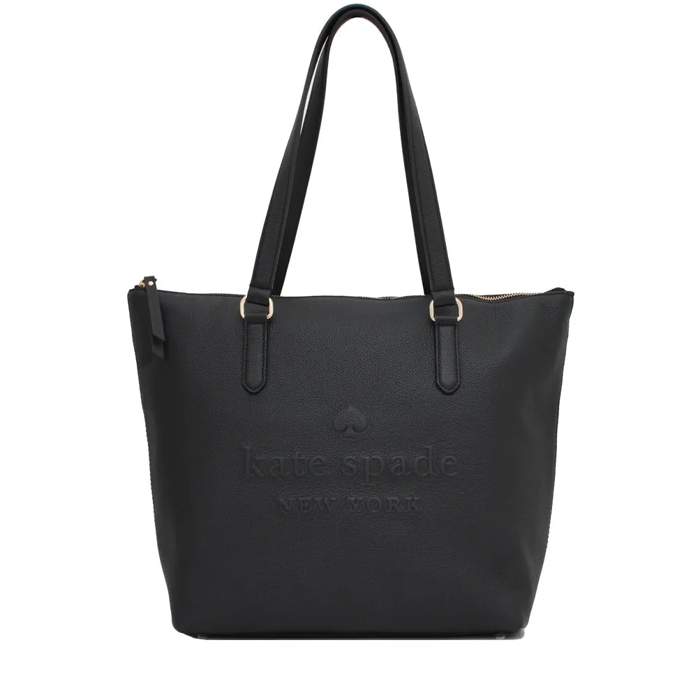 Kate Spade Larchmont Avenue Logo Penny Bag- Black