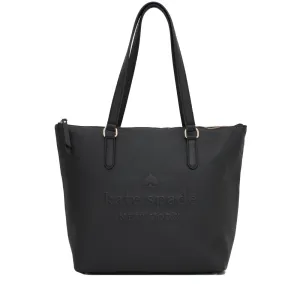 Kate Spade Larchmont Avenue Logo Penny Bag- Black
