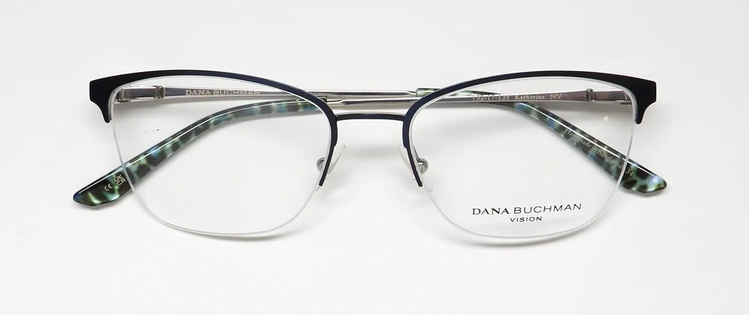 Katherine Cat Eye Classic Shape Soft Nosepad USA Designer Eyeglass Frame/Glasses