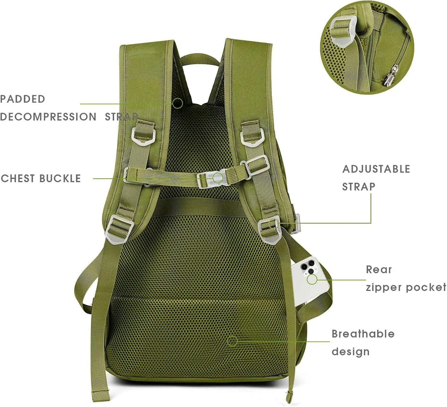 Kawaii Backpack for Girls, Cute Aesthetic Backpack for School, Kawaii Bookbag with Pins Accessories and Pendant