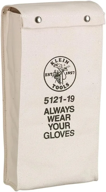 Klein Tools 5121-19 Glove Bag, No. 4 Canvas, 19-Inch