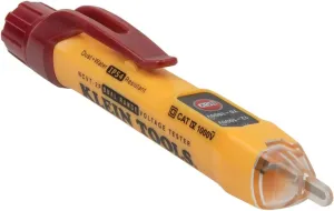 Klein Tools NCVT2P Dual Range, Non-Contact Voltage Tester, 12-1000V AC, Visual and Audible Indicators, Auto Power Off