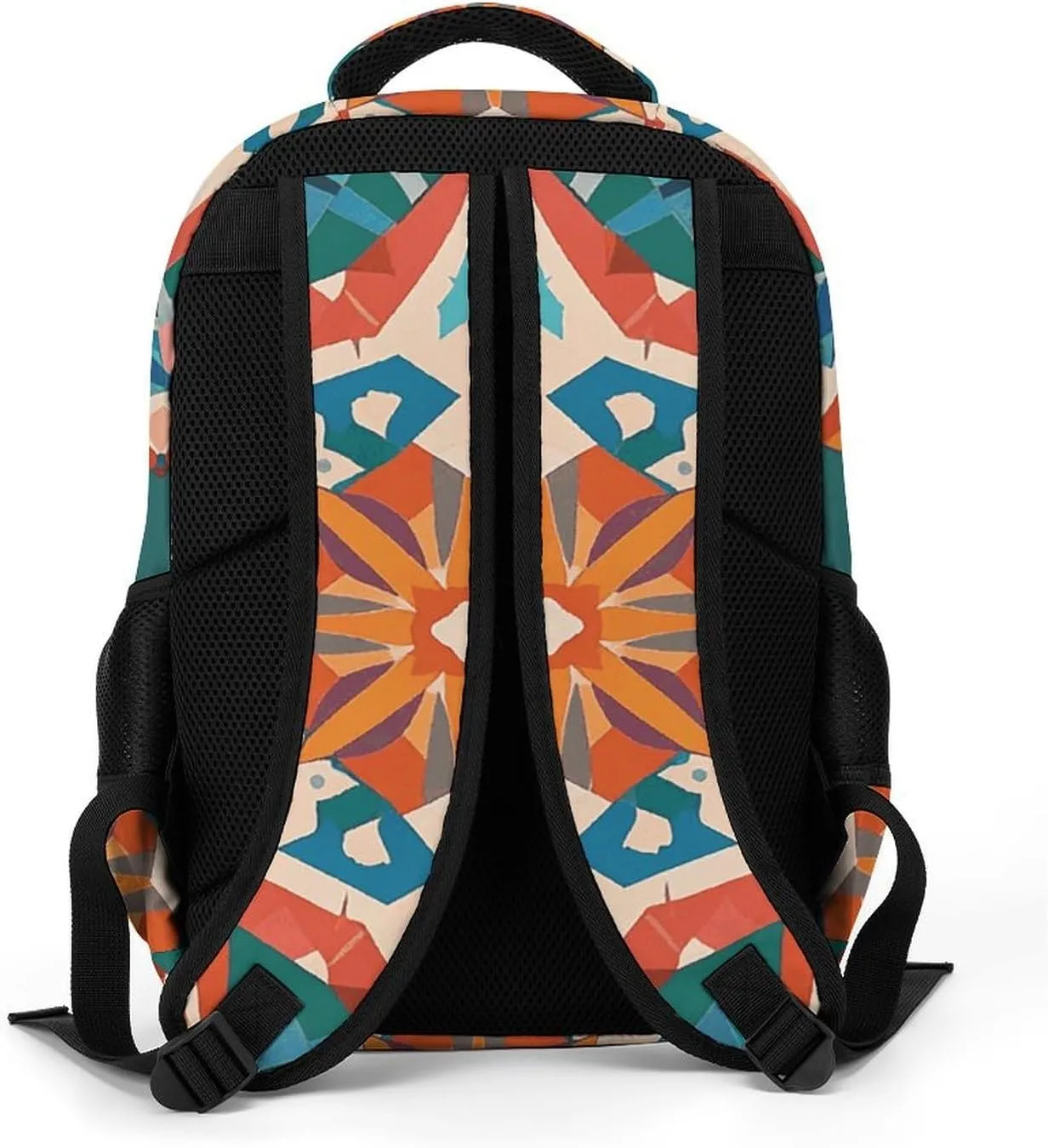Laptop Backpack for Men Women Daypack Stars Eastern Pattern Computer Bag Travel Backpacks Laptop Bag