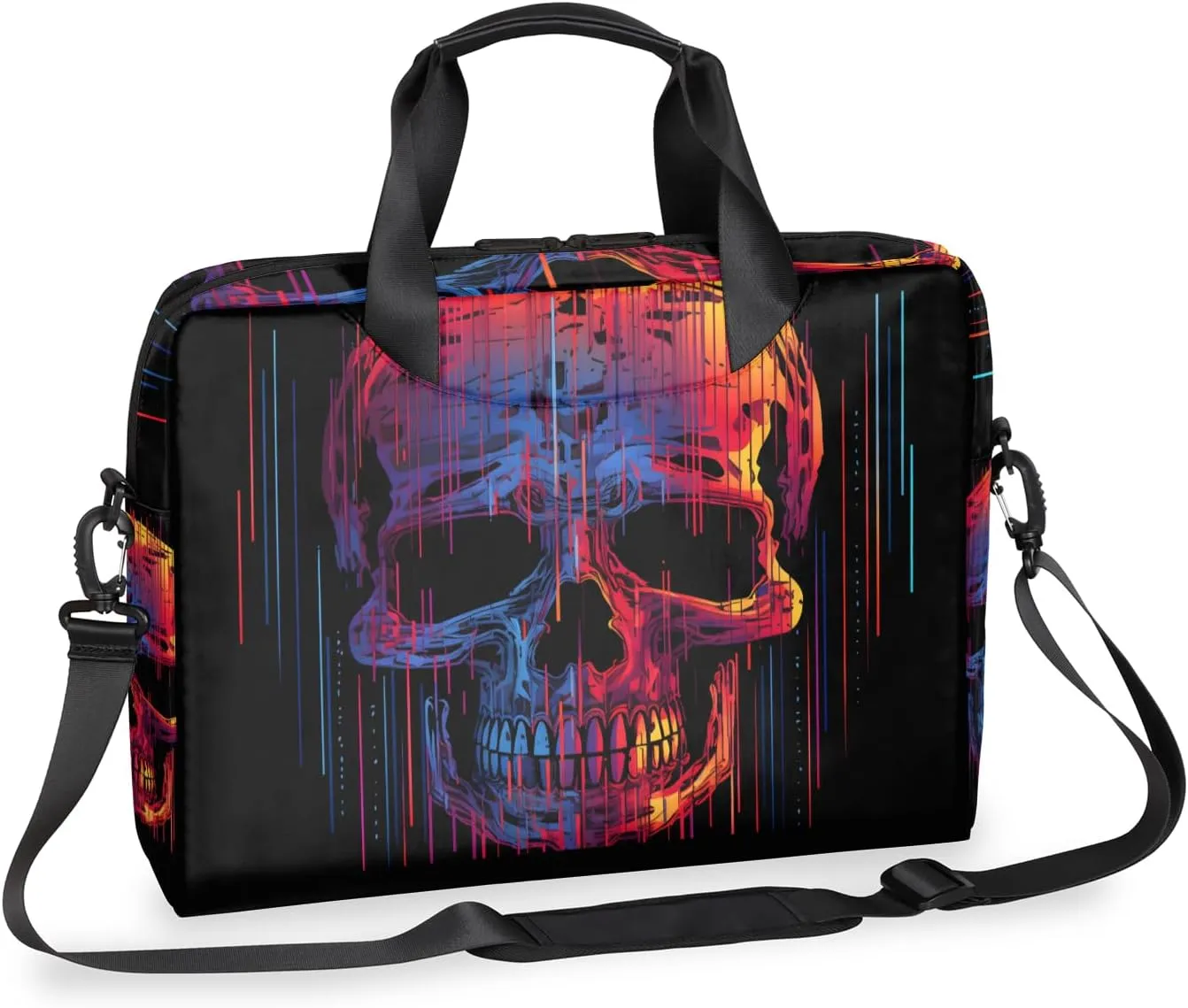 Laptop Bag 15.6 Inch Laptop Sleeve Case with Shoulder Straps Computer Slim Briefcase for Men and Women