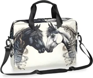 Laptop Bag 15.6 Inch Laptop Sleeve Case with Shoulder Straps Computer Slim Briefcase for Men and Women