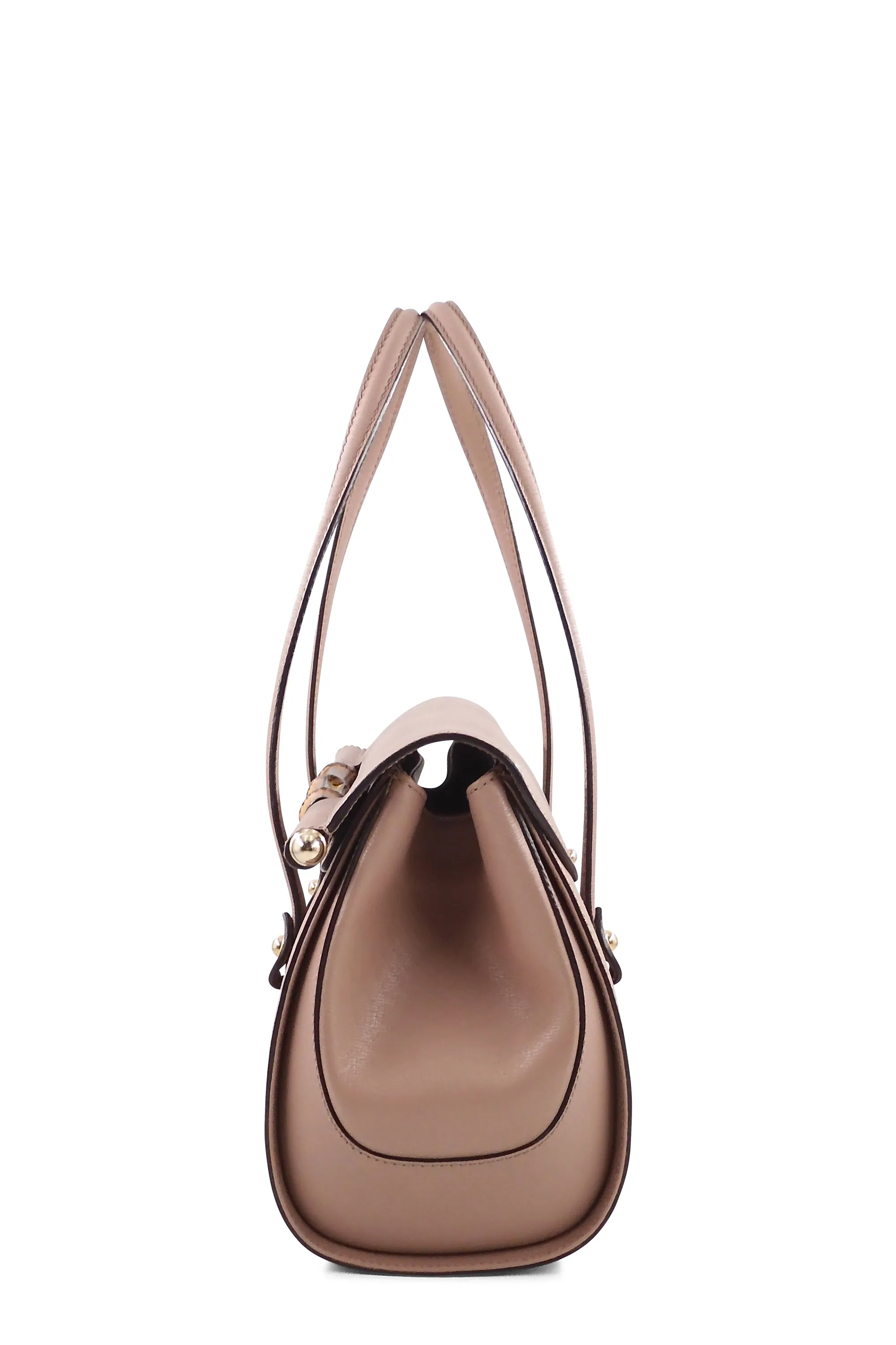 Large Bamboo Bullet Tote Pink