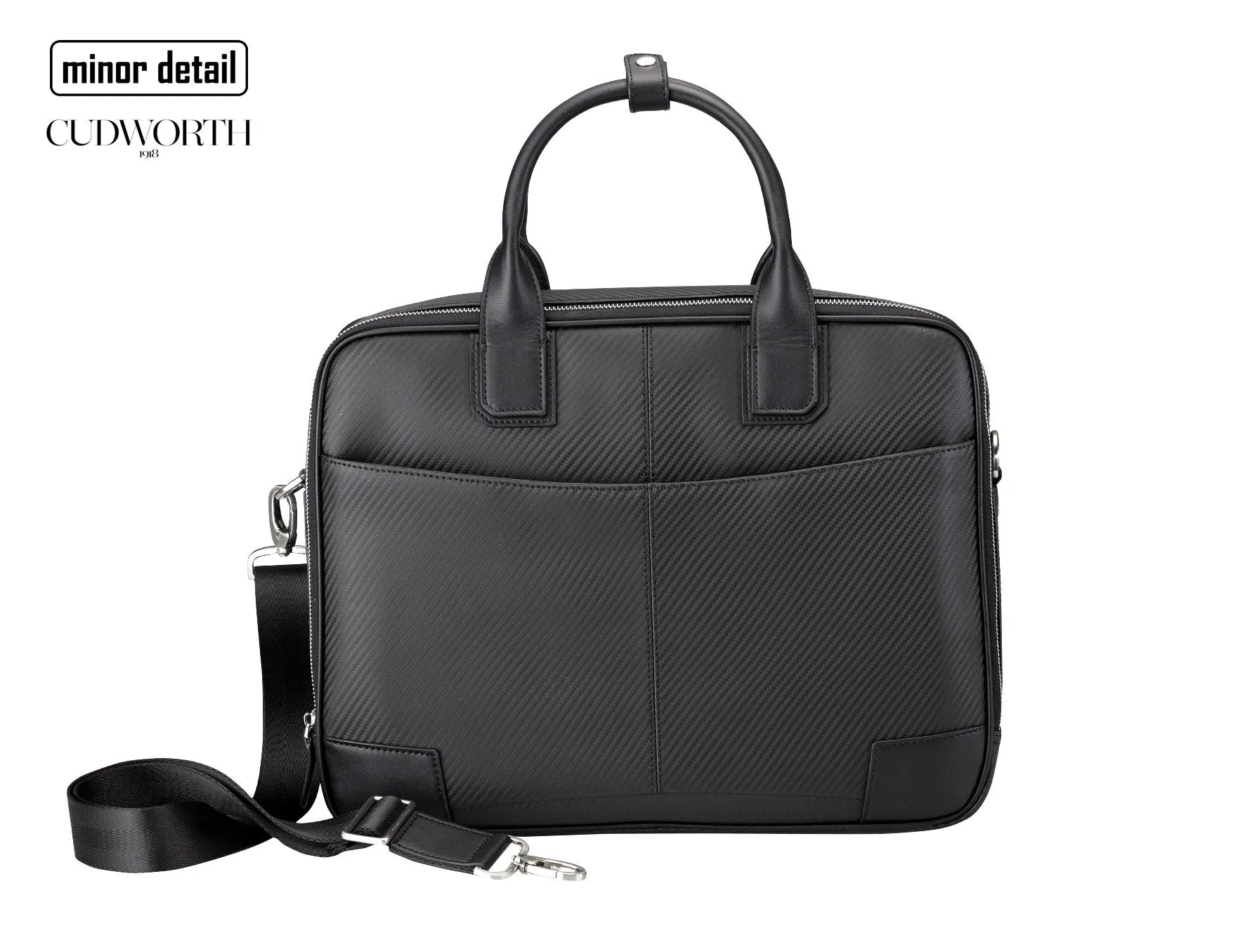 Leather Briefcase Sash Bag