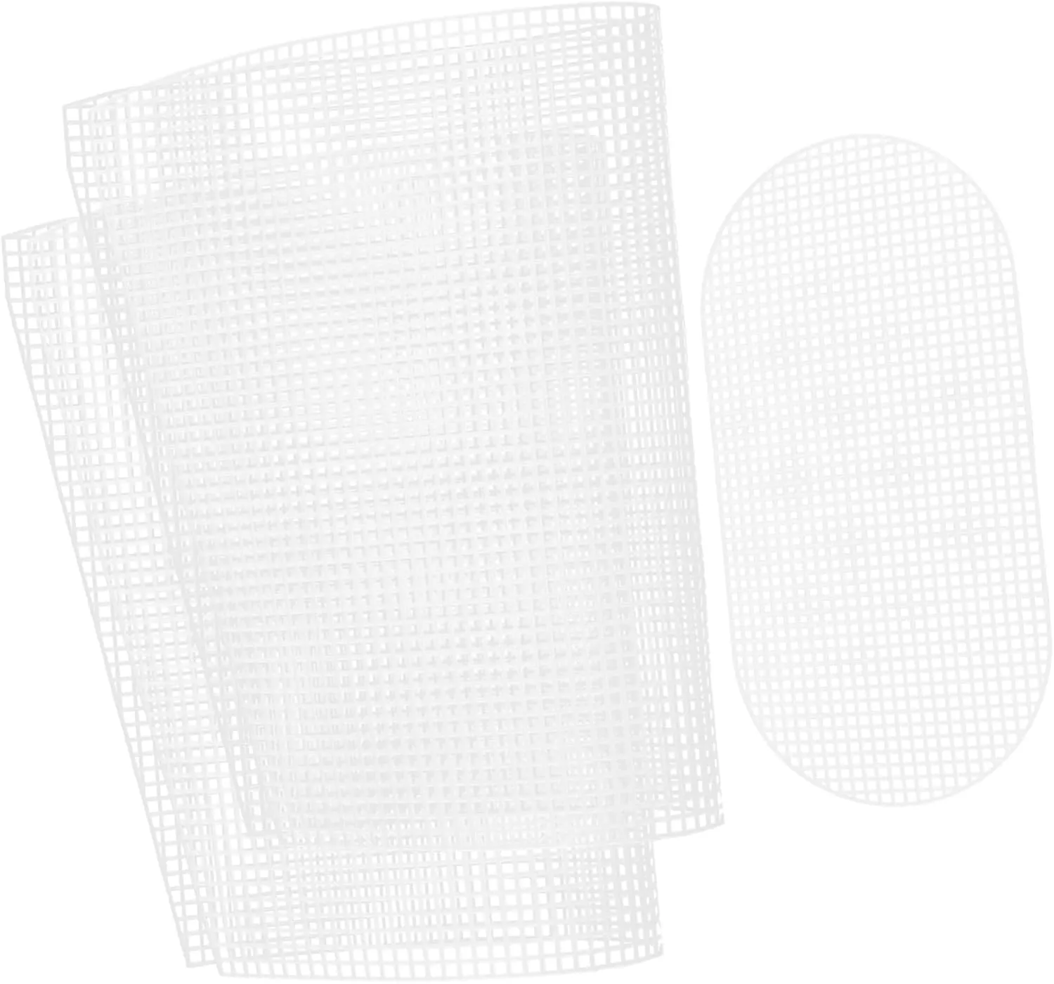 LIFKOME Crochet Bag Kit DIY Woven Bag Making Kits Plastic Canvas Sheets for Handbags