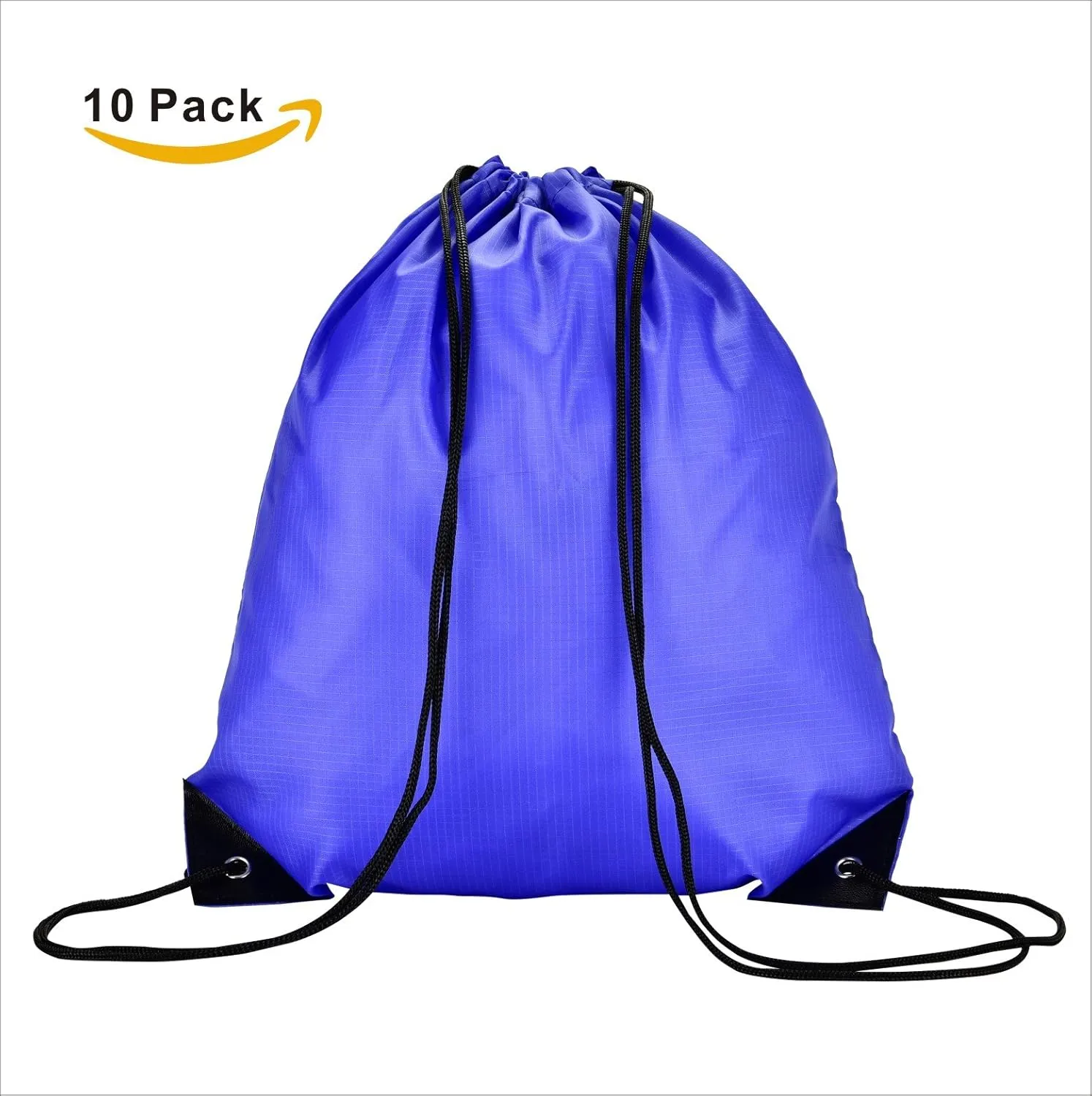 LIHI Bag 10 Pack Ripstop Paty Favor Drawstring Backpack Goody Gift Team Bags