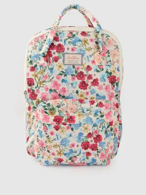 Lino Perros Women Floral Print Backpack