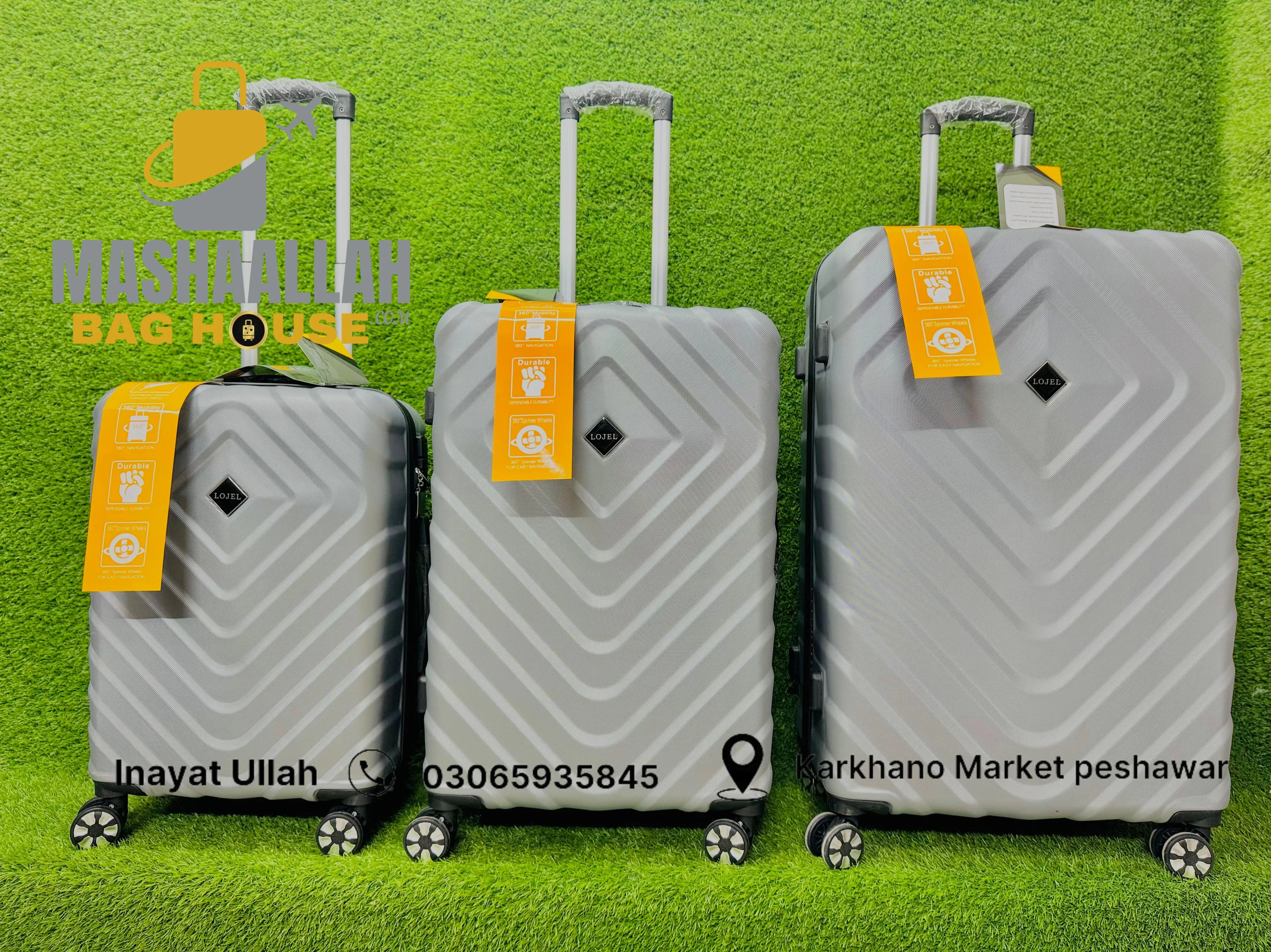 Lojel Hardside 3 Pics Luggage set