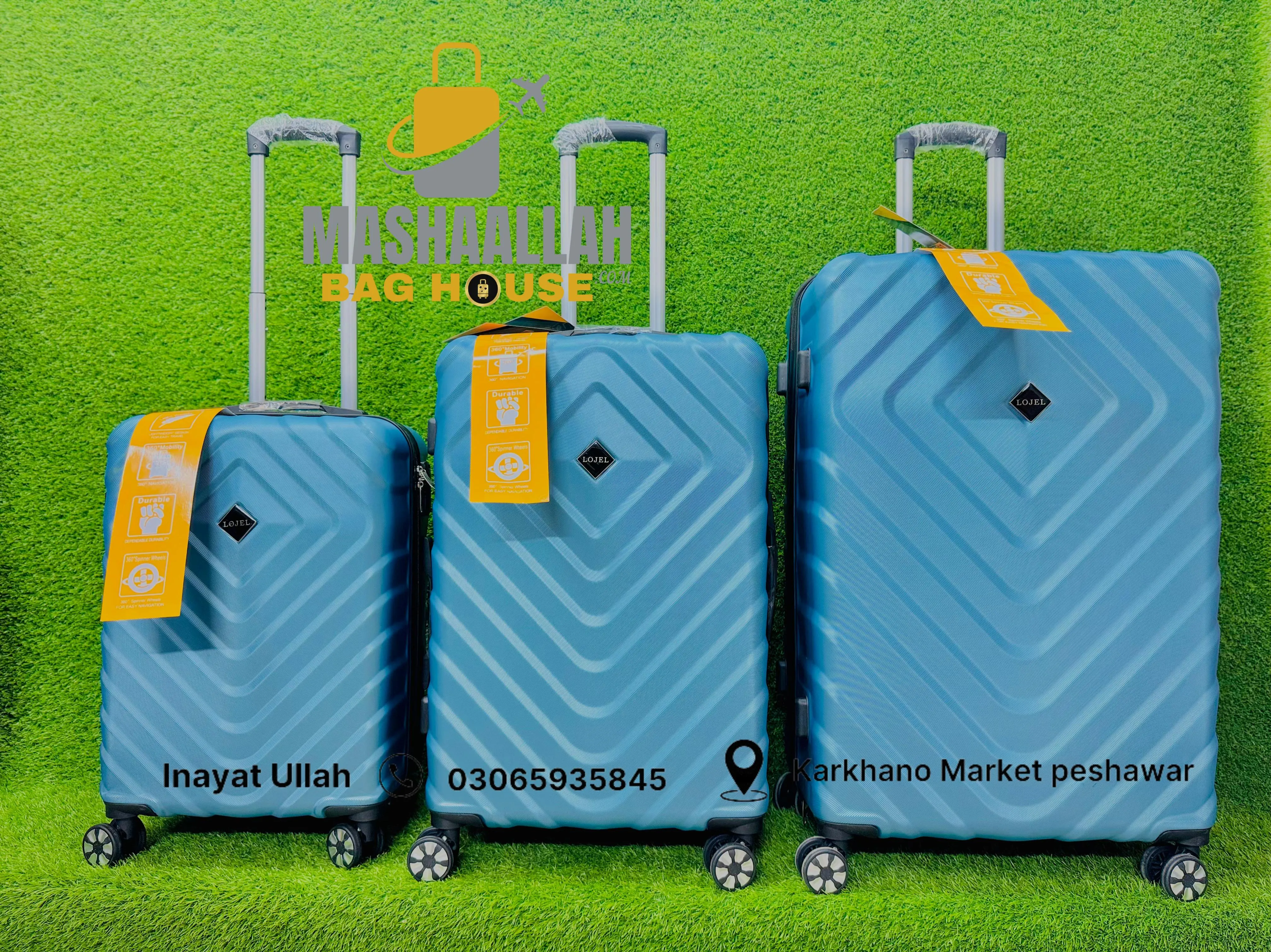 Lojel Hardside 3 Pics Luggage set