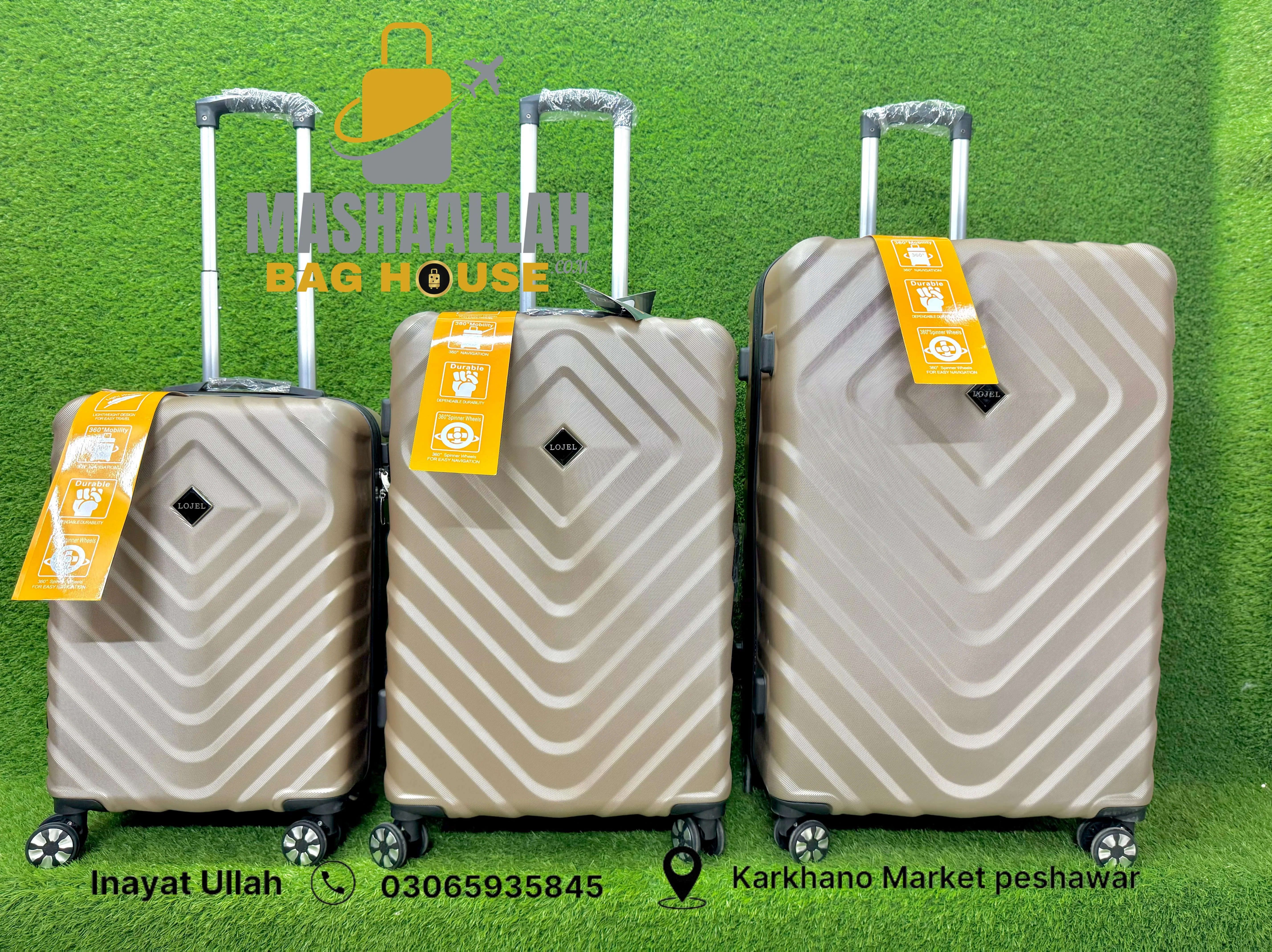 Lojel Hardside 3 Pics Luggage set