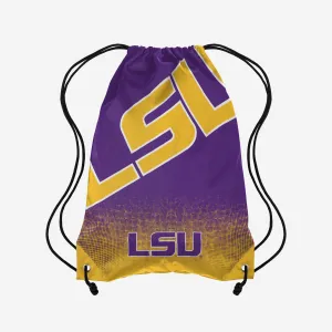 LSU Tigers Gradient Drawstring Backpack