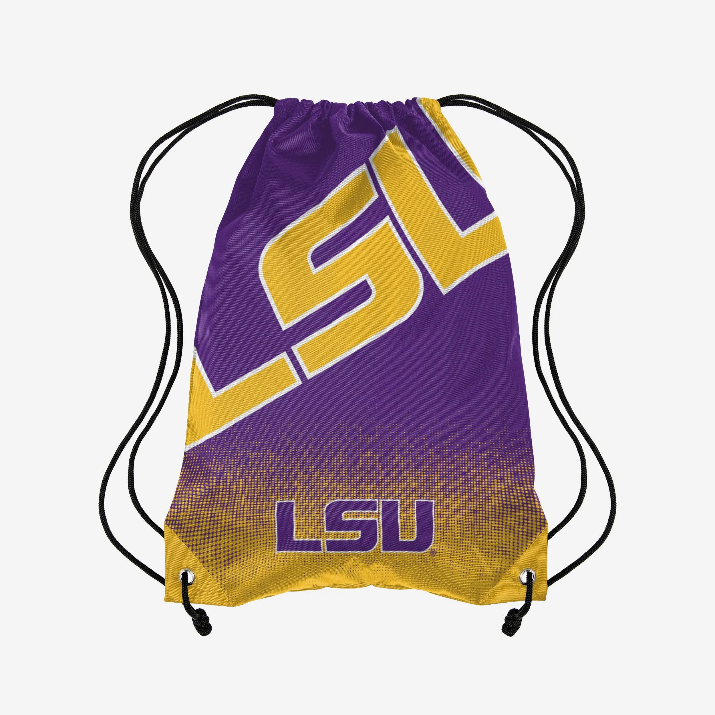 LSU Tigers Gradient Drawstring Backpack