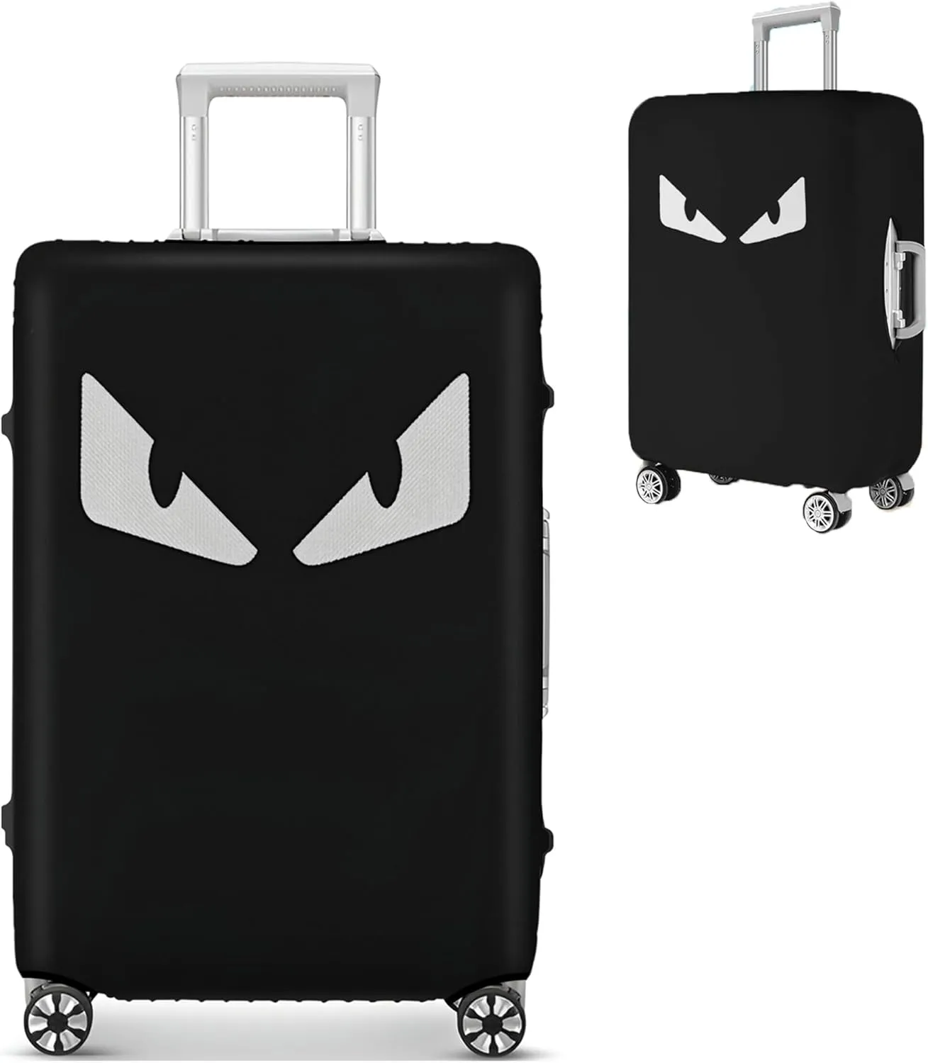 Luggage Covers For Suitcase Tsa Approved, Washable Luggage Cover Elastic Luggage Protector Scratch Resistant Luggage Cover For 23-25 Inch Wheeled Luggage(Eye-24 inch)