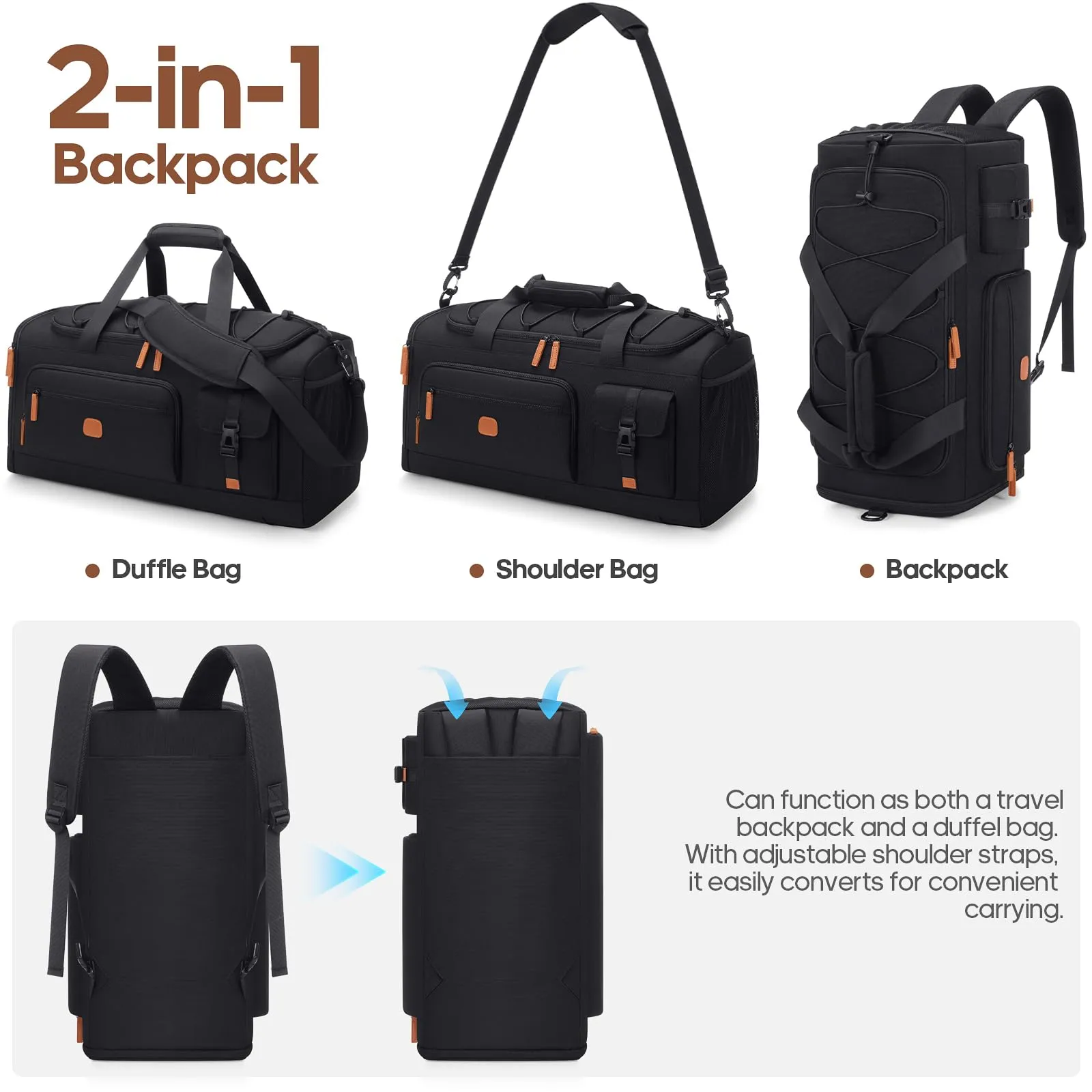 Luggage Sets 3 Piece, Carry-on Luggage 20 Inch with Spinner Wheels Hardside Suitcase Set with TSA Lock,Durable Carry On Suitcase With Travel Backpack for Men Women