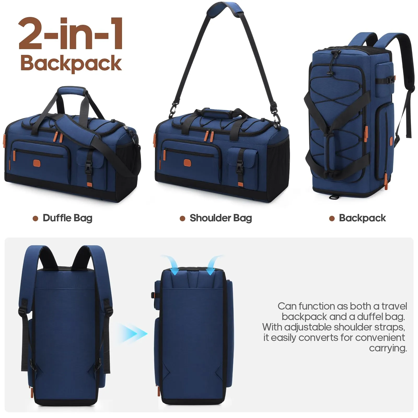 Luggage Sets 3 Piece, Carry-on Luggage 20 Inch with Spinner Wheels Hardside Suitcase Set with TSA Lock,Durable Carry On Suitcase With Travel Backpack for Men Women