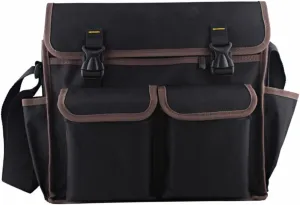 Lurrose Electrician Tool Pouch Rollable Tool Bag Organizer Bag Thick Oxford Large Capacity Single Shoulder